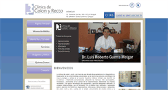 Desktop Screenshot of clinicadecolonyrecto.com.mx
